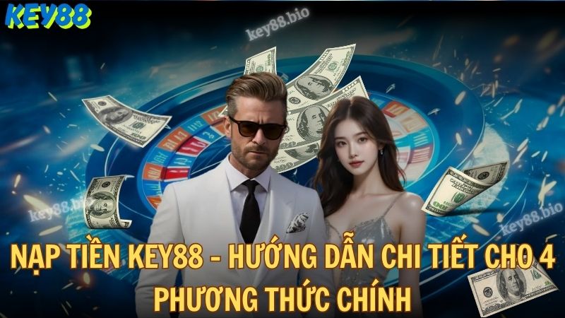 Nạp tiền Key88 - Hướng dẫn chi tiết cho 4 phương thức chính